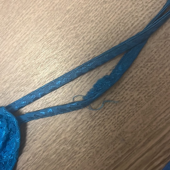 Blue Zara satin effect dress - Picture 6 of 12